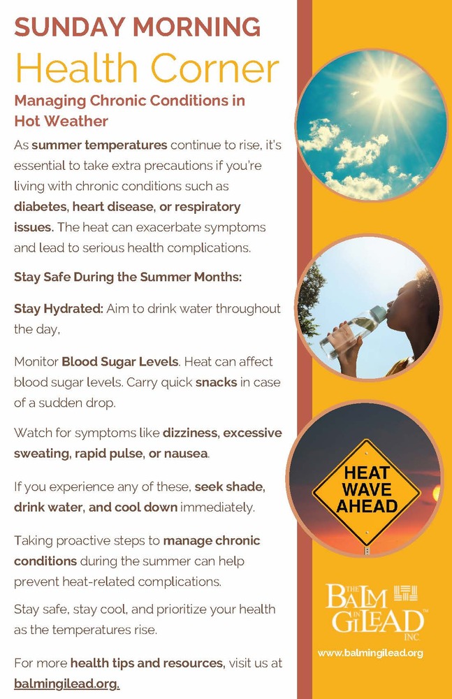 smhc managing chronic conditions in hot weather